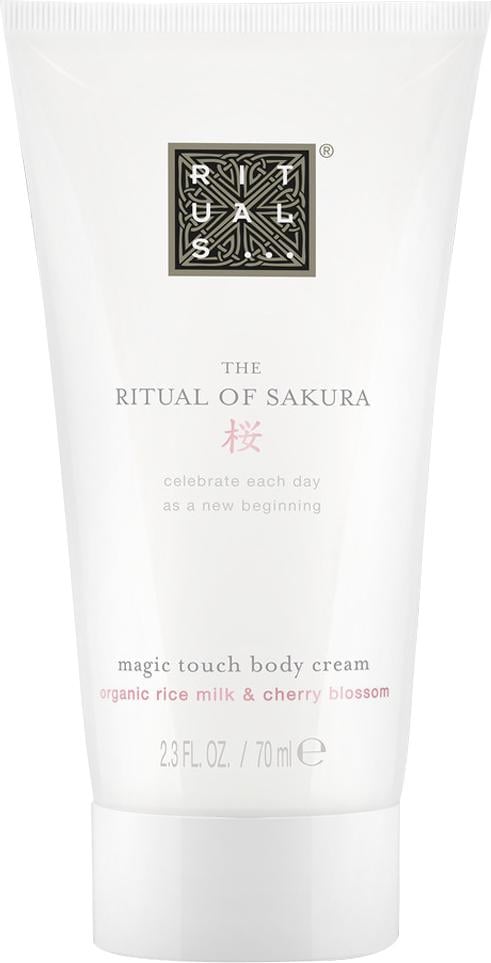 Крем для тела RITUALS The Ritual Of Sakura увлажнение и питание с рисовыми отрубями и молочными протеинами 70 мл (45204)
