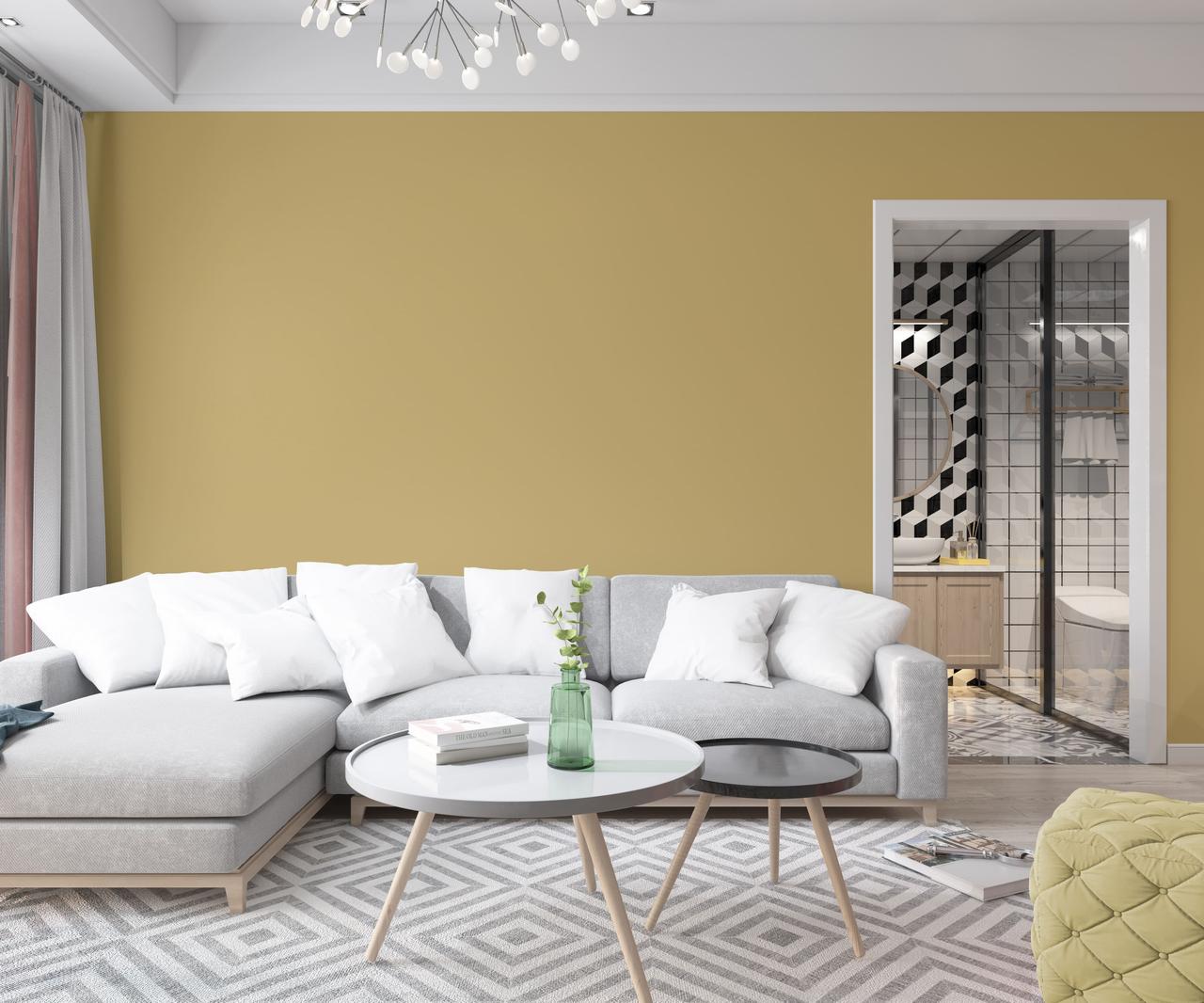 Краска интерьерная латексная Skyline 2030-Y10R 1 л Миндаль (650c0cc64bc23147a0718a43) - фото 3