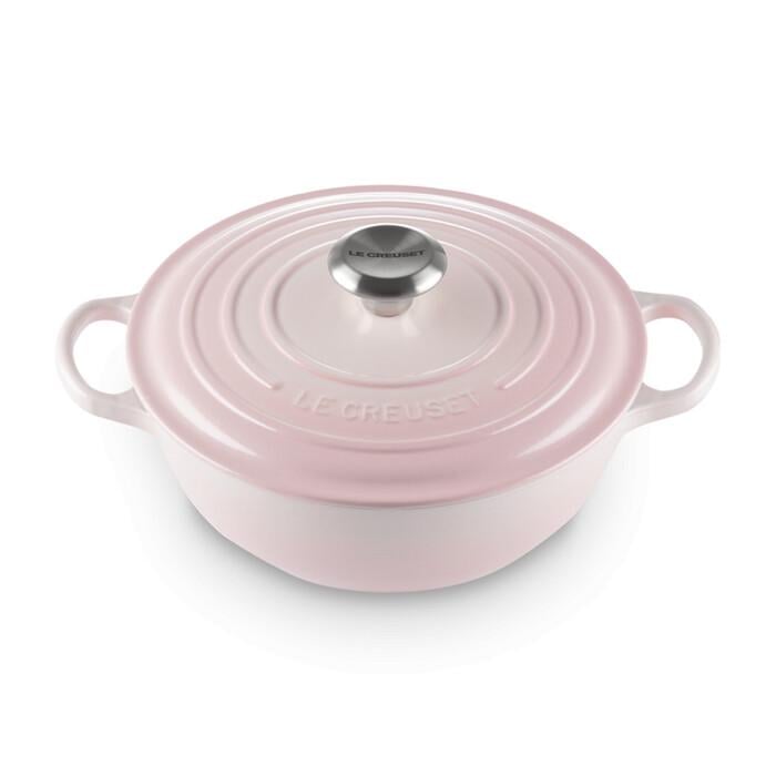 Котел Le Creuset со стальной ручкой 25,5 см 3,1 л Shell Pink