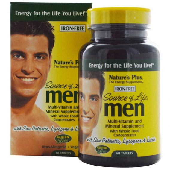 Витаминно-минеральный комплекс Nature's Plus Source of Life Men 60 Tabs