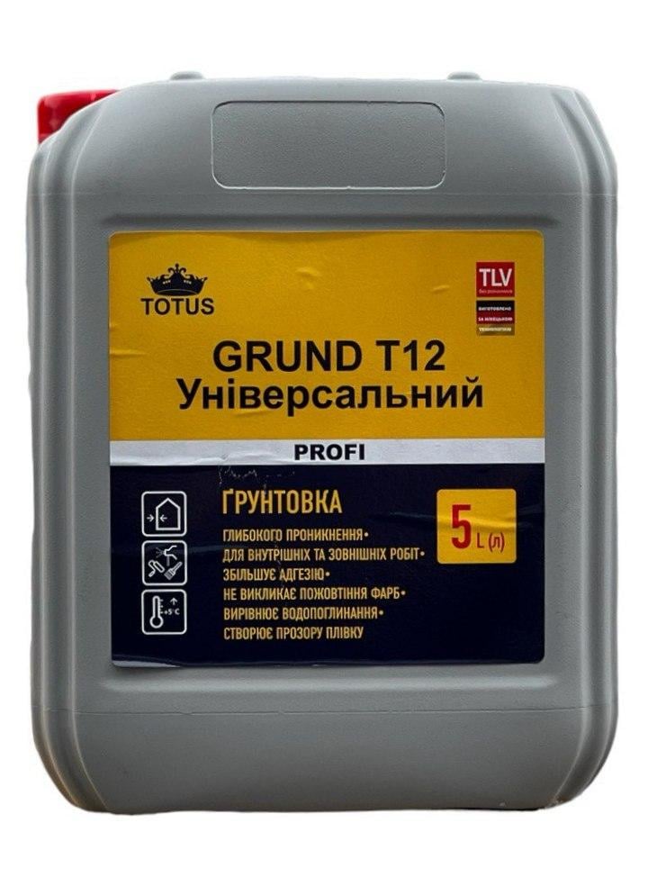 Грунтовка универсальная TOTUS Grund T12 5 л (23812125)