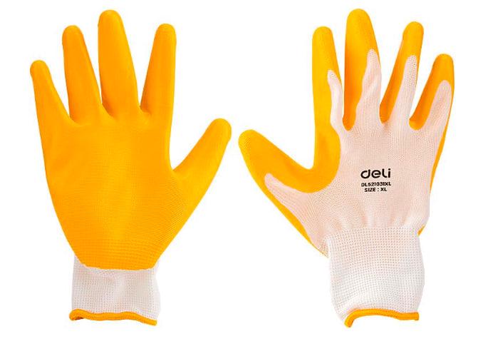Перчатки нитриловые Deli Tools EDL521031 XL (2591125091)