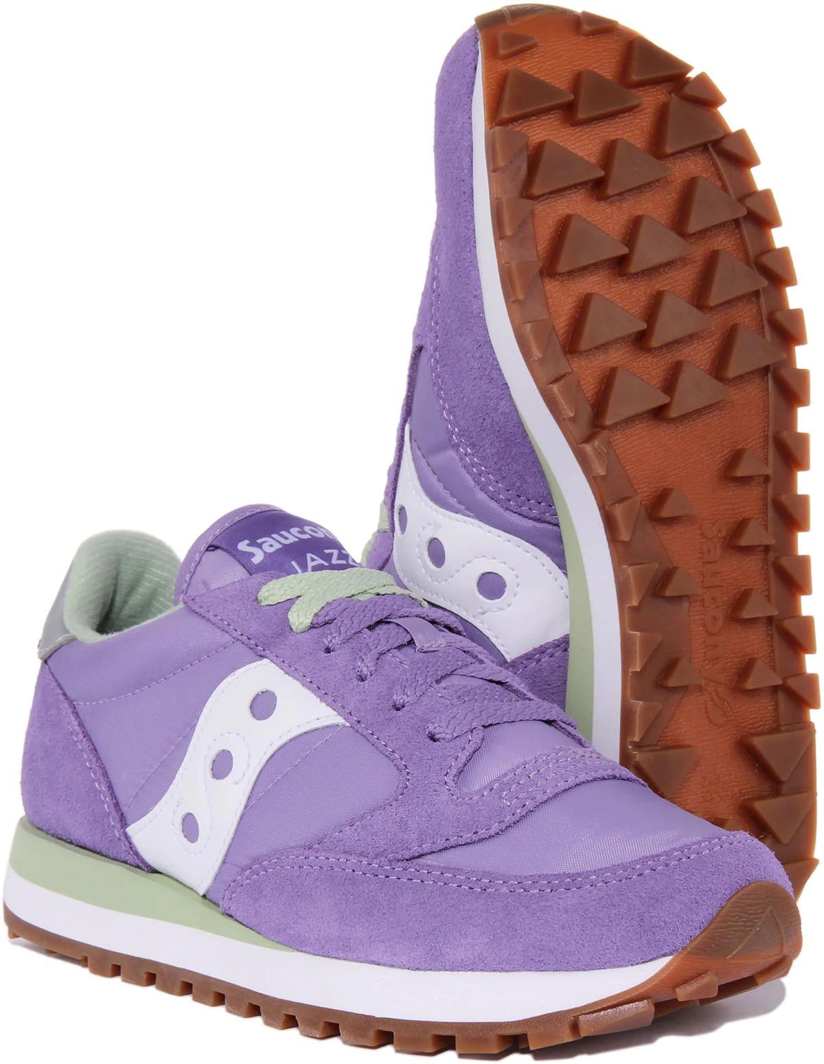Кросівки Saucony JAZZ 6.5 23 см р. 37,5 Фіолетовий/Білий (1044-646 37.5) - фото 3 Кросівки Saucony JAZZ 6.5 23 см р. 37,5 Фіолетовий/Білий (1044-646 37.5) - фото 3