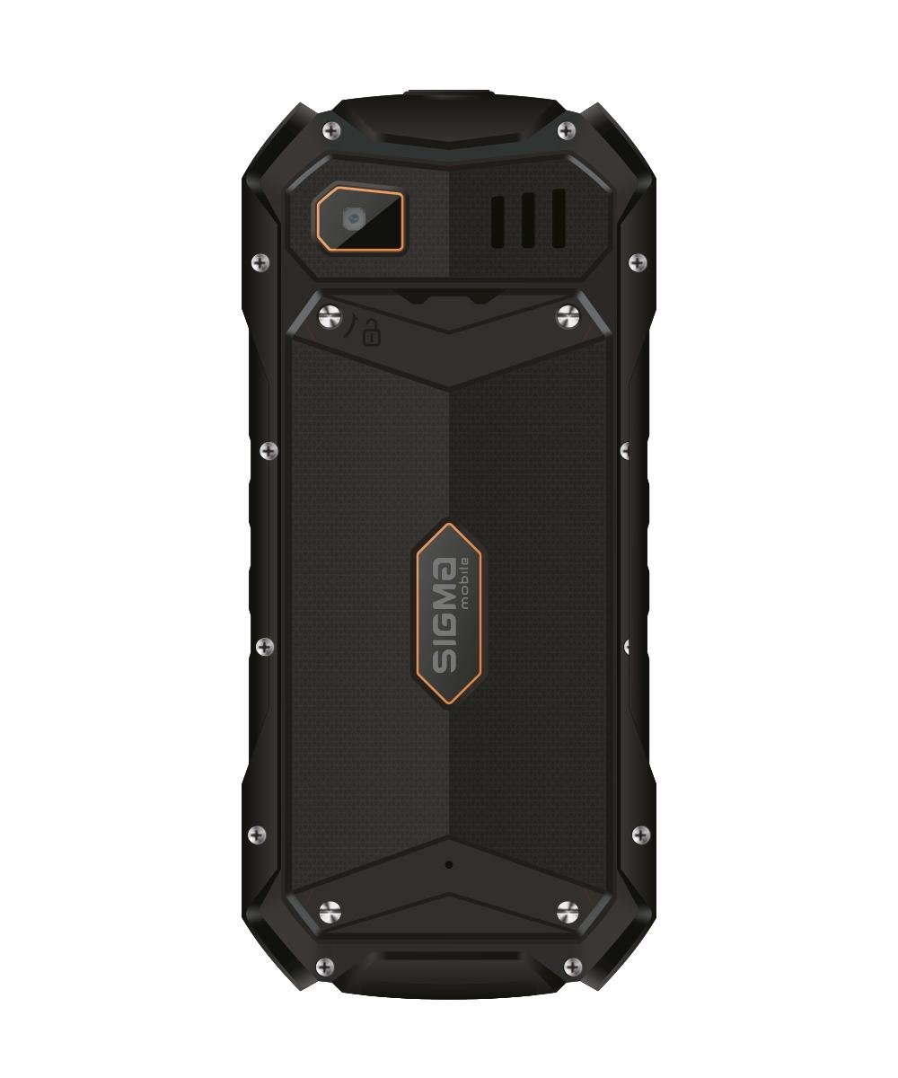 Мобільний телефон Sigma mobile X-treme PV68 Dual Sim Black/Orange (4827798738221) - фото 5
