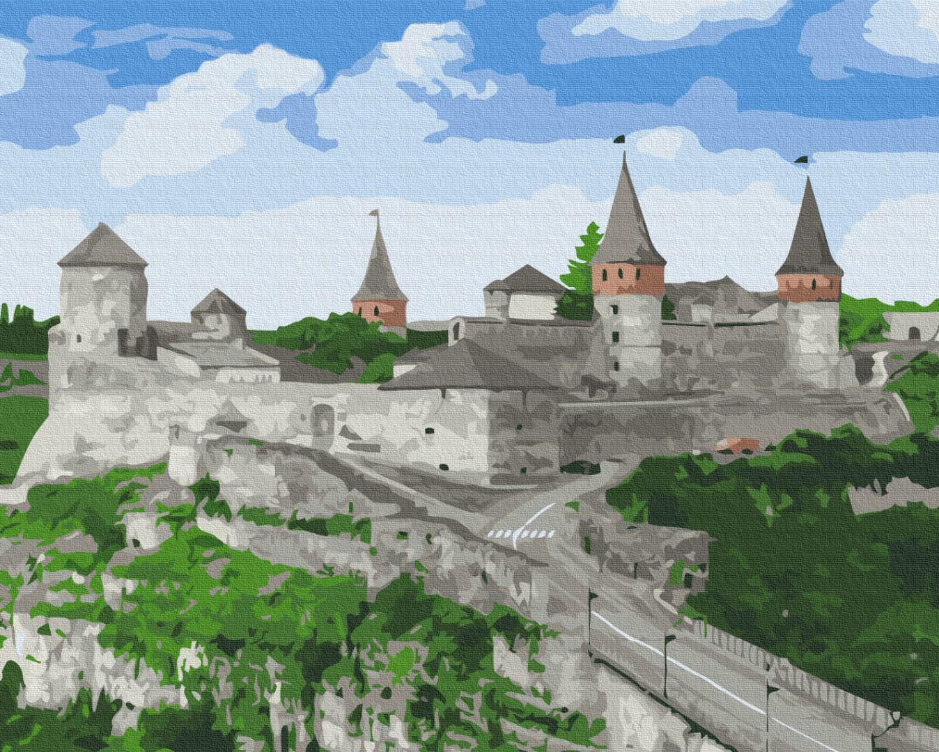 Картина по номерам Brushme Каменец-Подольская крепость 48x60 см (BS51592L)