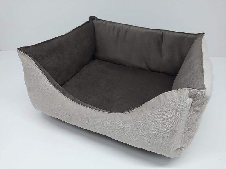 Лежак для собак и котов Мечта №3 500х650х230 мм Бежево-коричневый