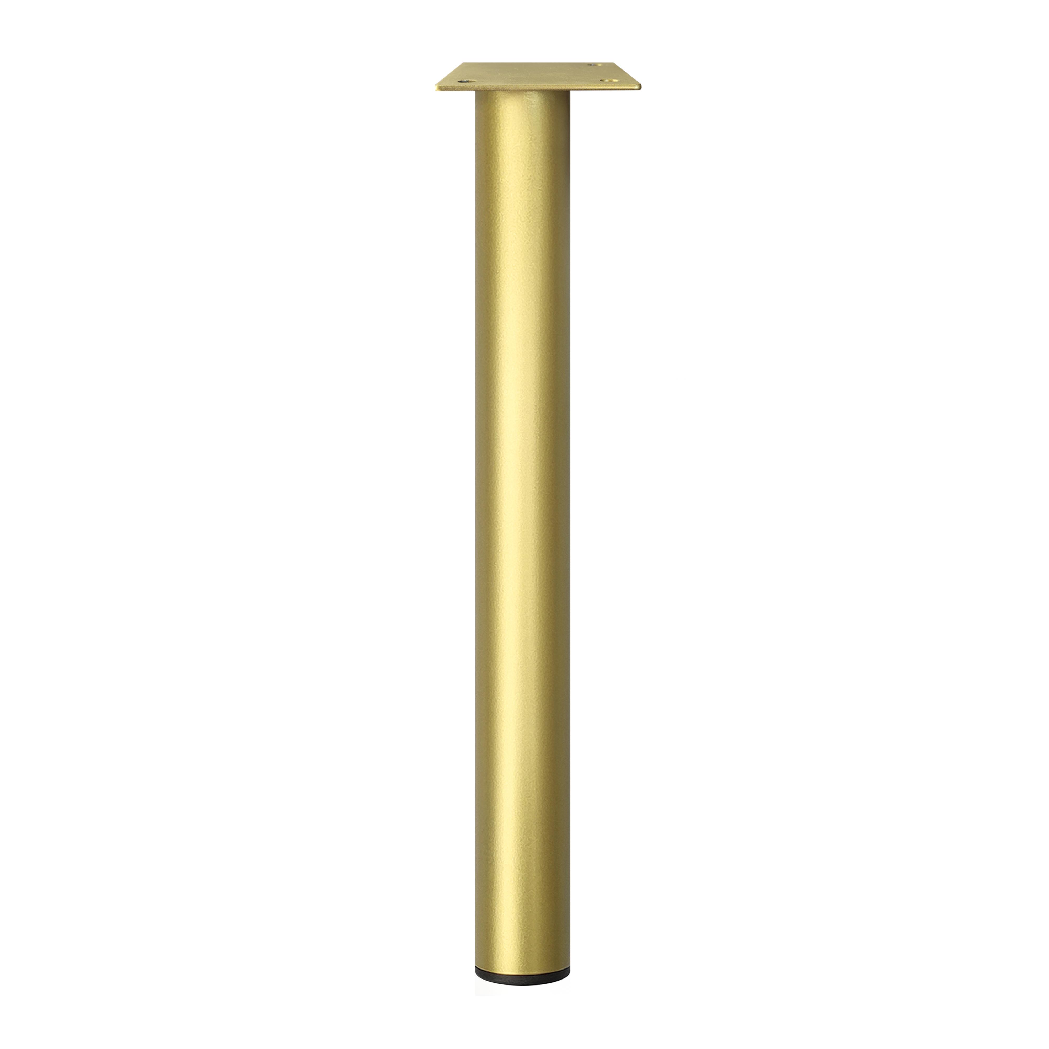 Мебельная ножка INSTIGO из металла 400 мм Золотой (1410) - фото 1 Мебельная ножка INSTIGO из металла 400 мм Золотой (1410) - фото 1
