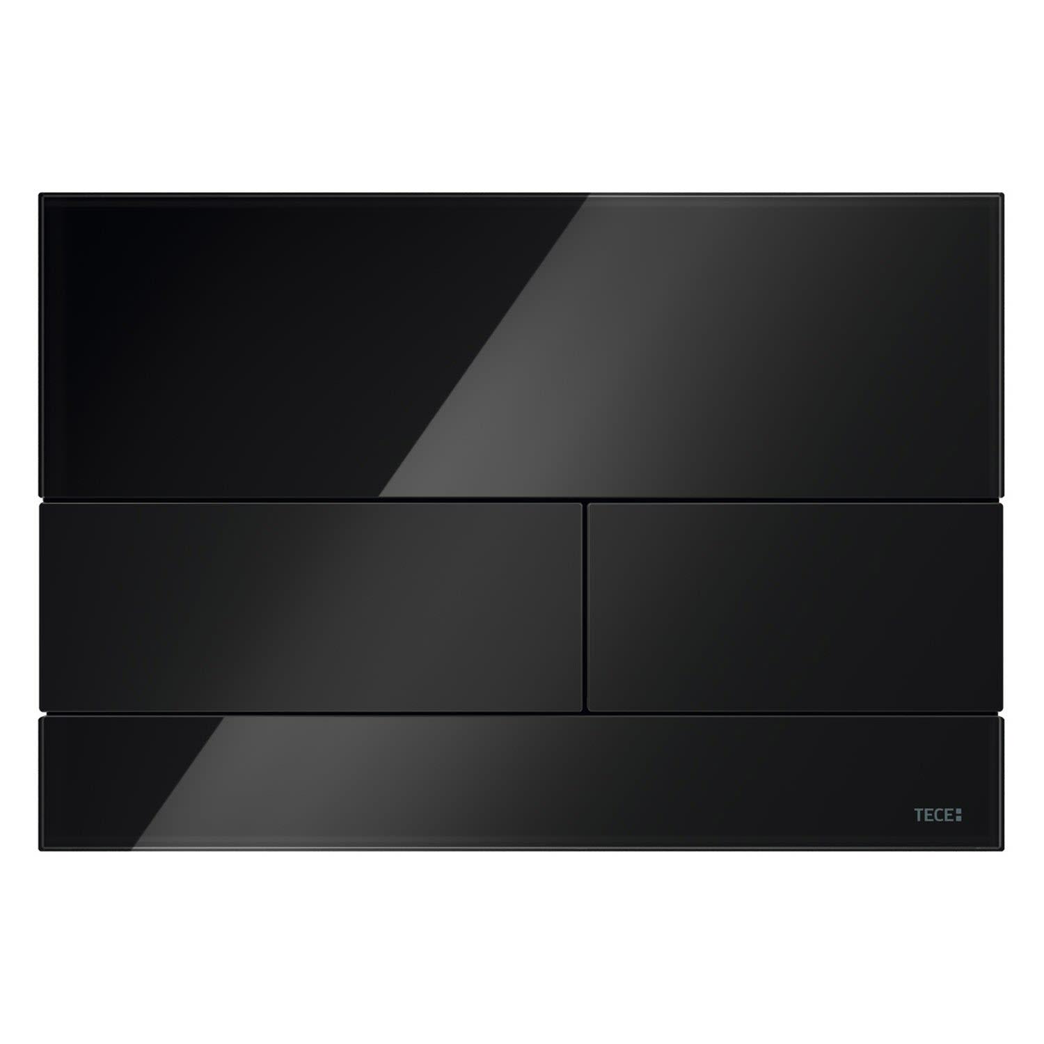 Кнопка зливу для інсталяції TECE Square 9240809 глянцева Чорний (194244)