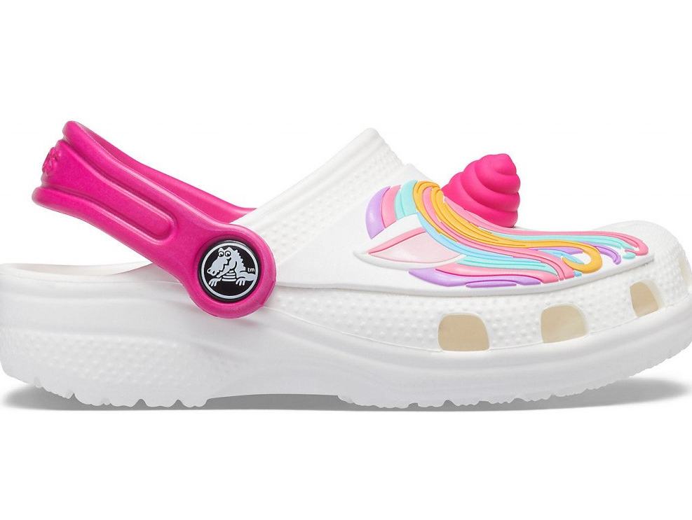Кроксы детские Crocs Classic I AM Unicorn J2 р. 33-34 20,8 см Белый