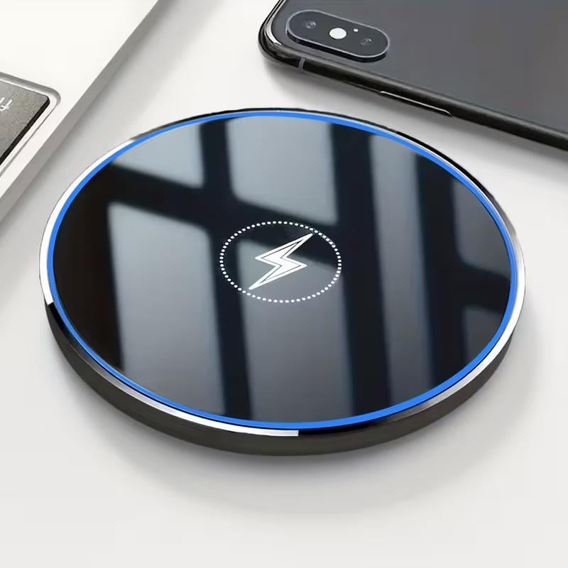 Зарядний пристрій бездротовий 15W швидка зарядка FREE Electronics для iPhone та Android