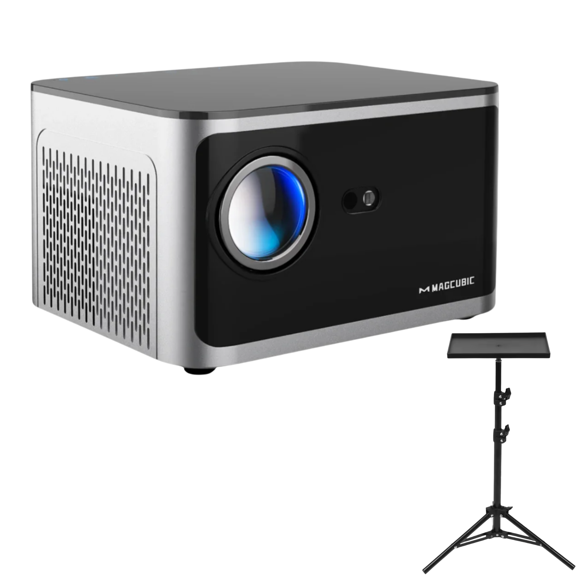 Проектор HY350 Pro 580ANSI Android 11 4K 1080P Wifi6 Allwinner H713 BT 5.0 штатив 1,1 м (GS-276)