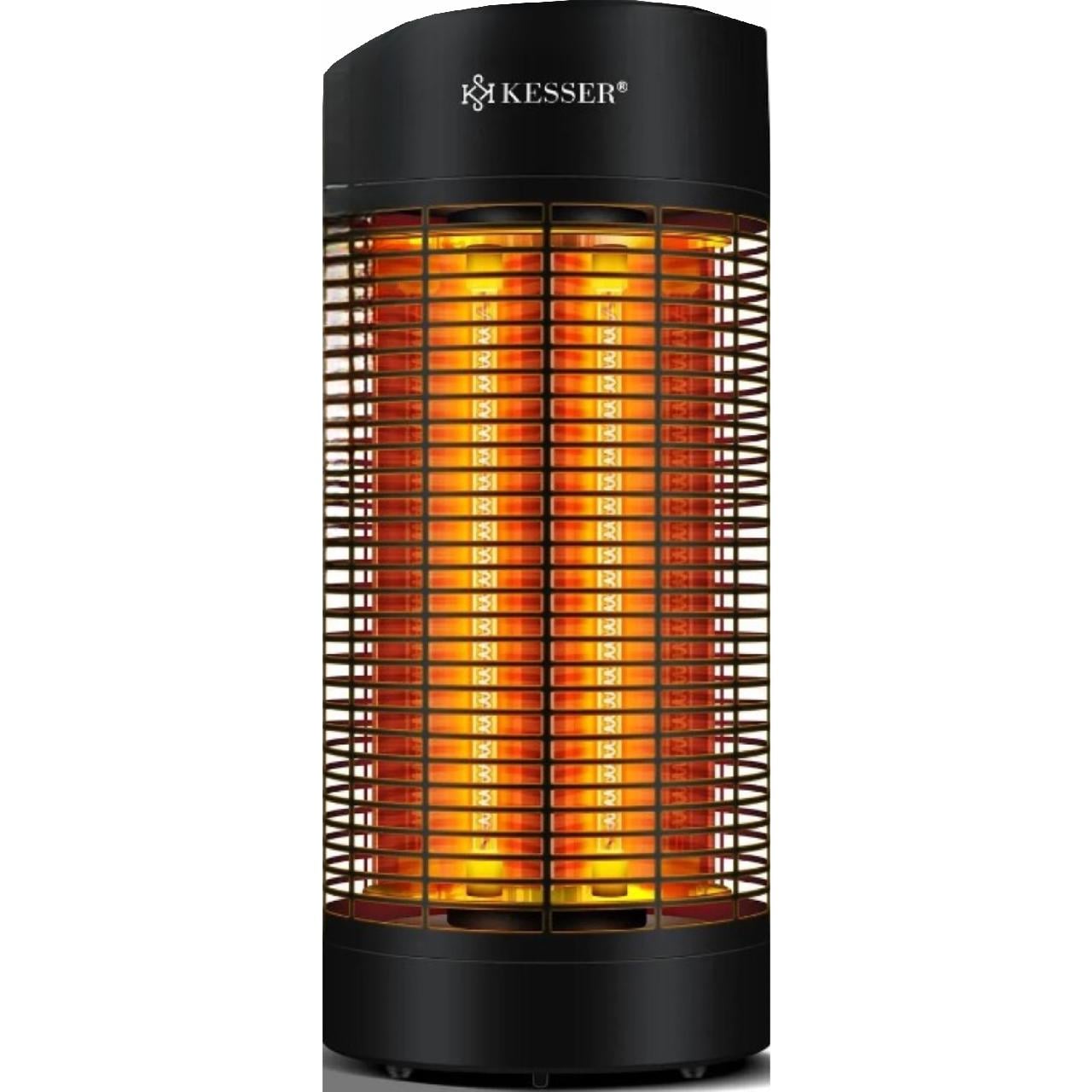 Инфракрасный обогреватель KESSER 53 см 1200 Вт Черный