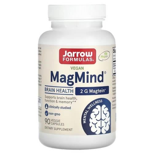 Магний Jarrow Formulas MagMind Brain Health 90 капс. (JRW-29062)