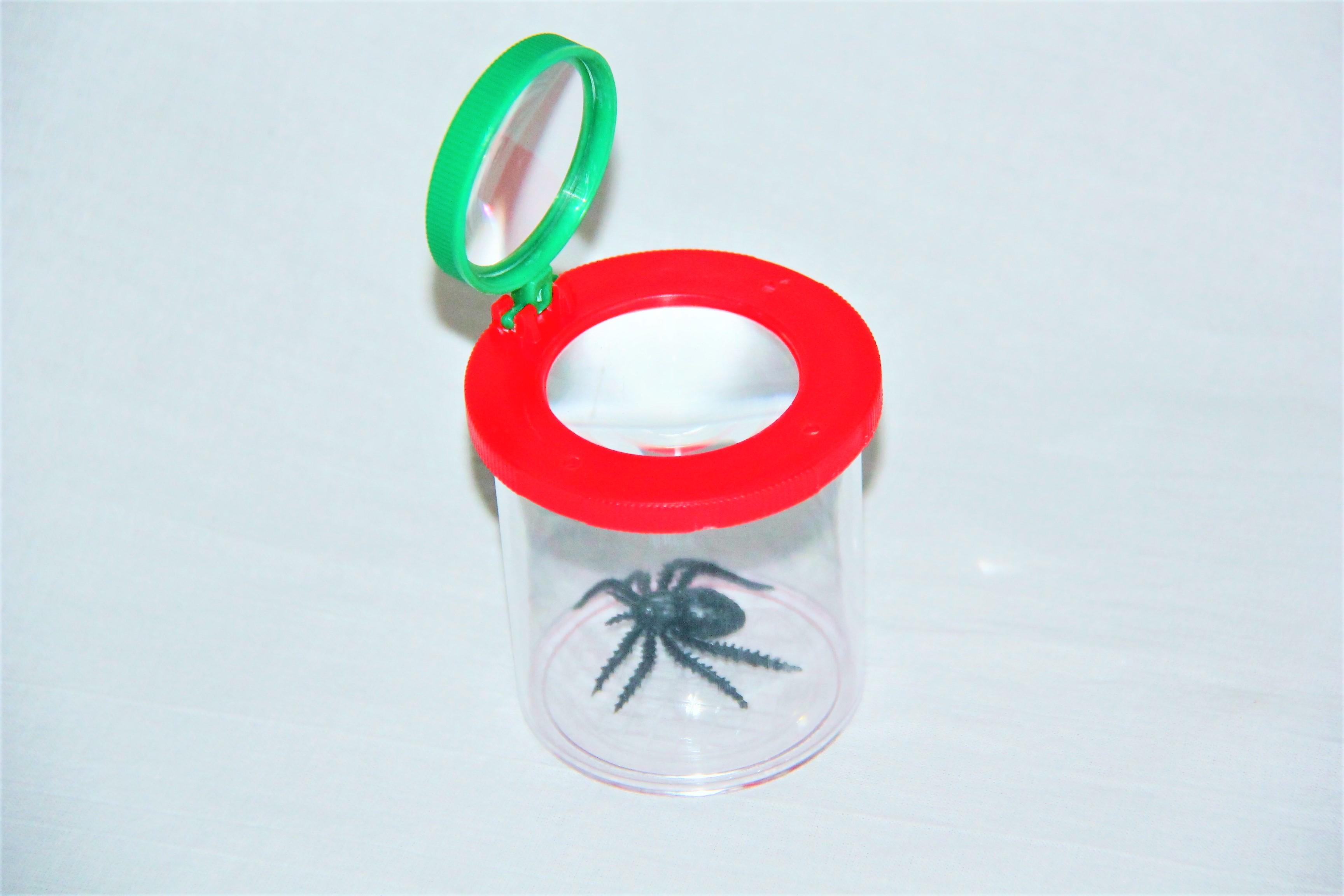 Банка-лупа зі збільшувальним склом Руді пластикова 11х5х5 см (Д683у) - фото 3 Банка-лупа зі збільшувальним склом Руді пластикова 11х5х5 см (Д683у) - фото 3