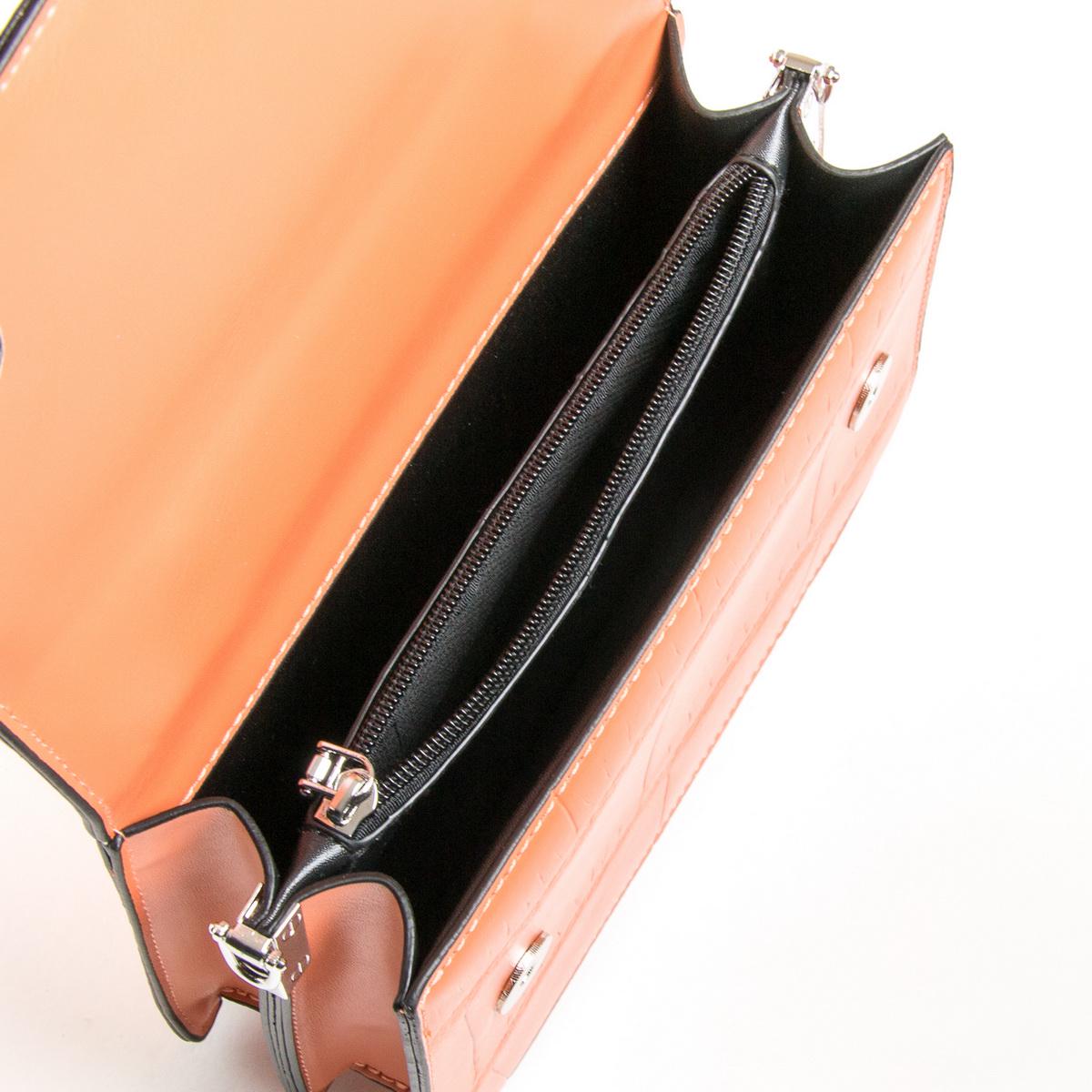 Сумка-клатч Fashion 04-02 8662 Оранжевый - фото 4 Сумка-клатч Fashion 04-02 8662 Оранжевый - фото 4