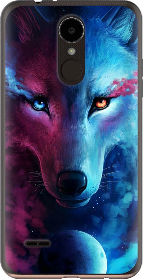 Чехол на LG K7 2017 X230 Арт-волк (3999u-1469-42517)