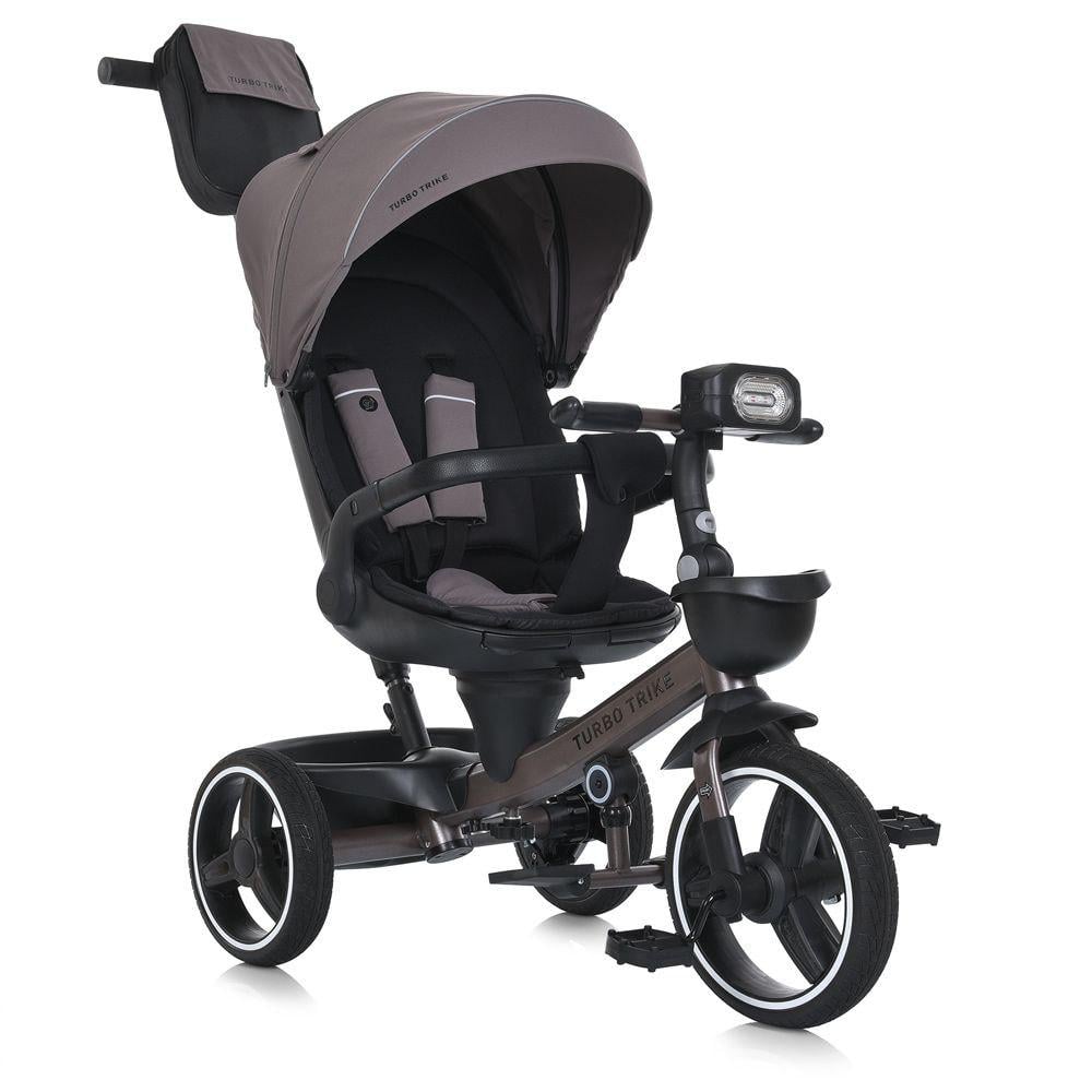 Велосипед детский 3-х колесный Turbo Trike MT 1002-13 от 1,5 до 3 лет поворотное сиденье Мокко (24604042)