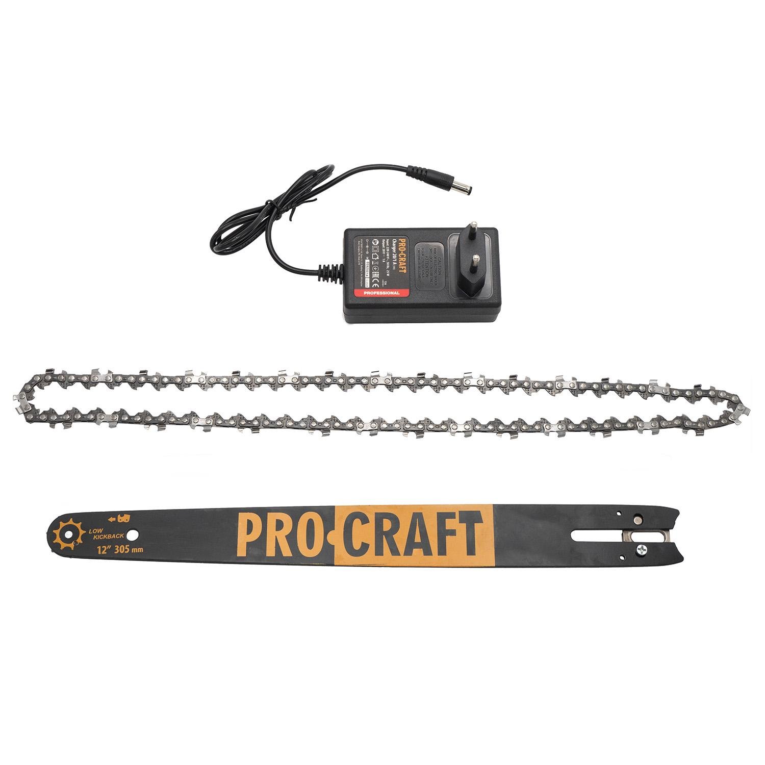 Пила аккумуляторная ProCraft PKA34 с 1 АКБ и ЗП (00000010801) - фото 10