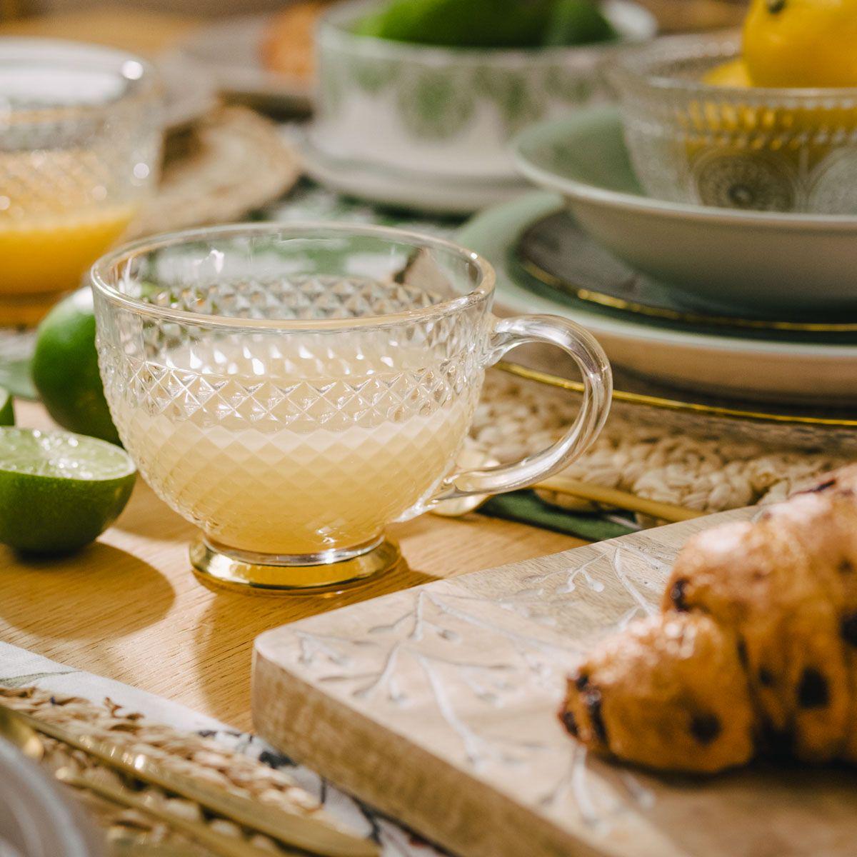 Чашка Homla BARREL 360 мл Прозорий (201191) - фото 6