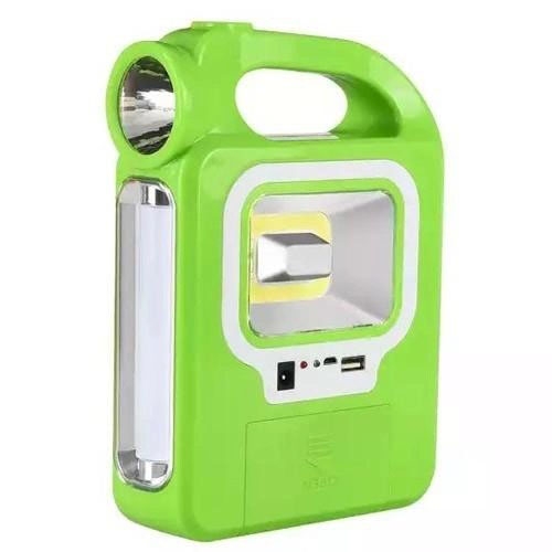 Фонарь кемпинговый переносной 6399А LED+COB Green (tf5052)