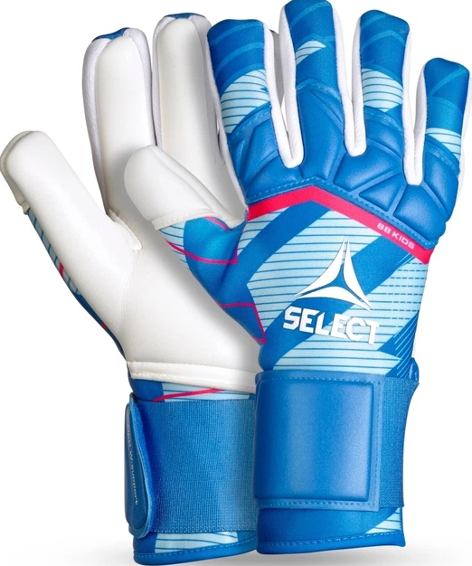 Вратарские перчатки детские Select GOALKEEPER GLOVES 88 KIDS V25 202 р. 6 Синий/Белый (8585053830846)