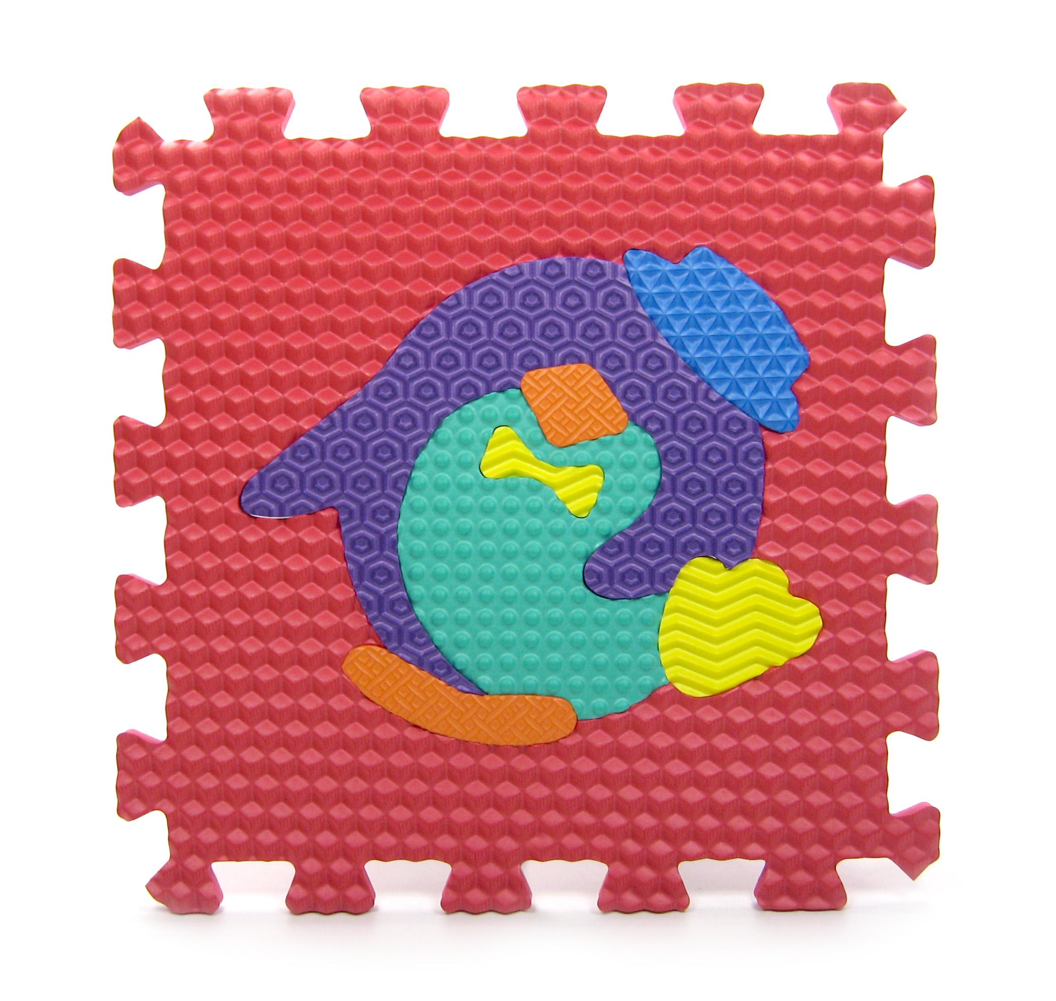 Коврик пазл EVA Животные M2616 массажный - фото 10 Коврик пазл EVA Животные M2616 массажный - фото 10