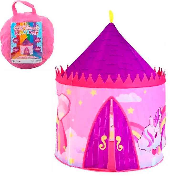 Палатка детская Bambi Замок единорога Розовый (63-75-MR 0880)