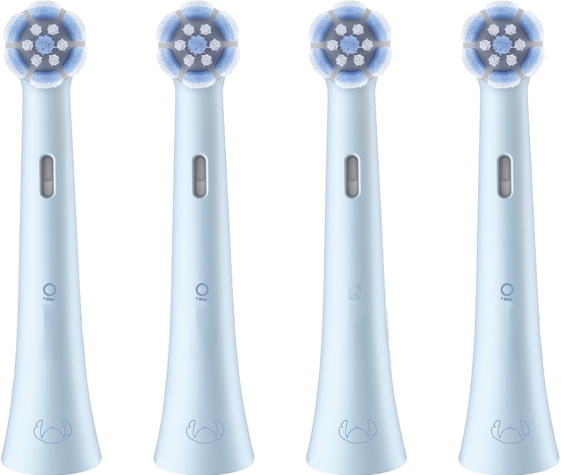 Сменные насадки совместимые с электрической зубной щеткой Oral-B iO Kids Disney Стич 4 шт.