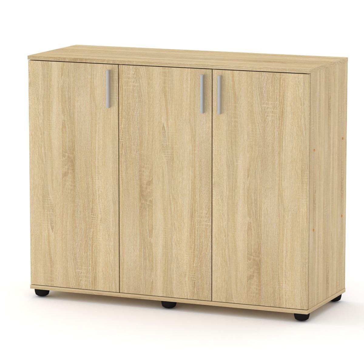 Комод Компанит-3Д Дуб сонома (107_komp_C_NM) - фото 1 Комод Компанит-3Д Дуб сонома (107_komp_C_NM) - фото 1