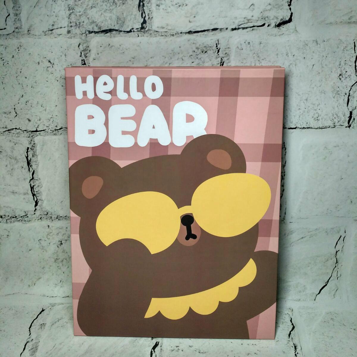 Дзеркало косметичне настільне/дорожнє Ведмедик 26х20 см (14371-2)