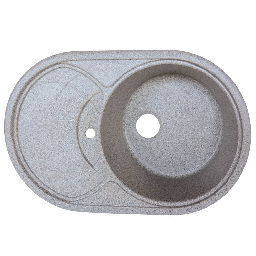 Мойка кухонная Platinum Lira 7750S Серый (20943)