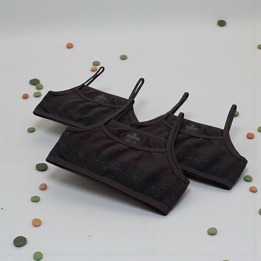 Набір топів мереживних для дівчинки BAYKAR р. 7 164-170 см 13-14 років 3 шт. Чорний (4490-02) Набір топів мереживних для дівчинки BAYKAR р. 7 164-170 см 13-14 років 3 шт. Чорний (4490-02)