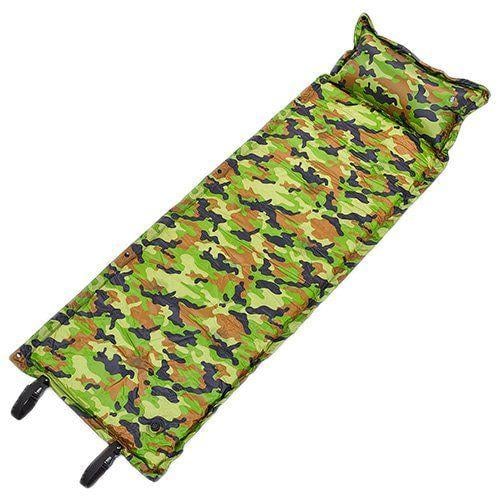 Коврик самонадувающийся с подушкой TY-0560 Камуфляжный (59429163)