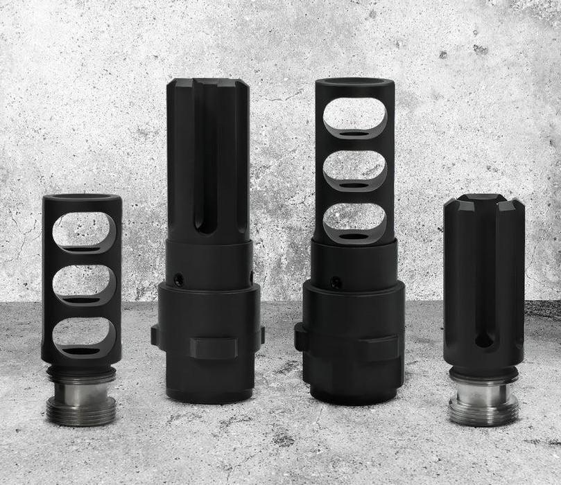 Саундмодератор быстросъемный Steel HORDE QD-S .308 резьба 5/8х28 ПБС (247457 )