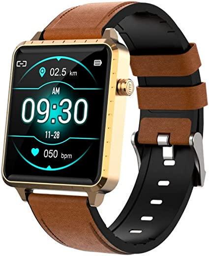 Смарт-часы Maxtop Android/iOS Золотой (X001IK1HS3)