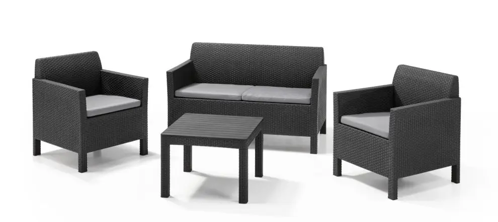 Комплект садовой мебели Orlando set with small table (CNT00008268)