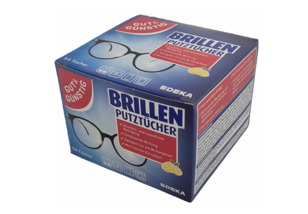 Вологі серветки G&G для окулярів оптики екранів 54 шт. (33269156)