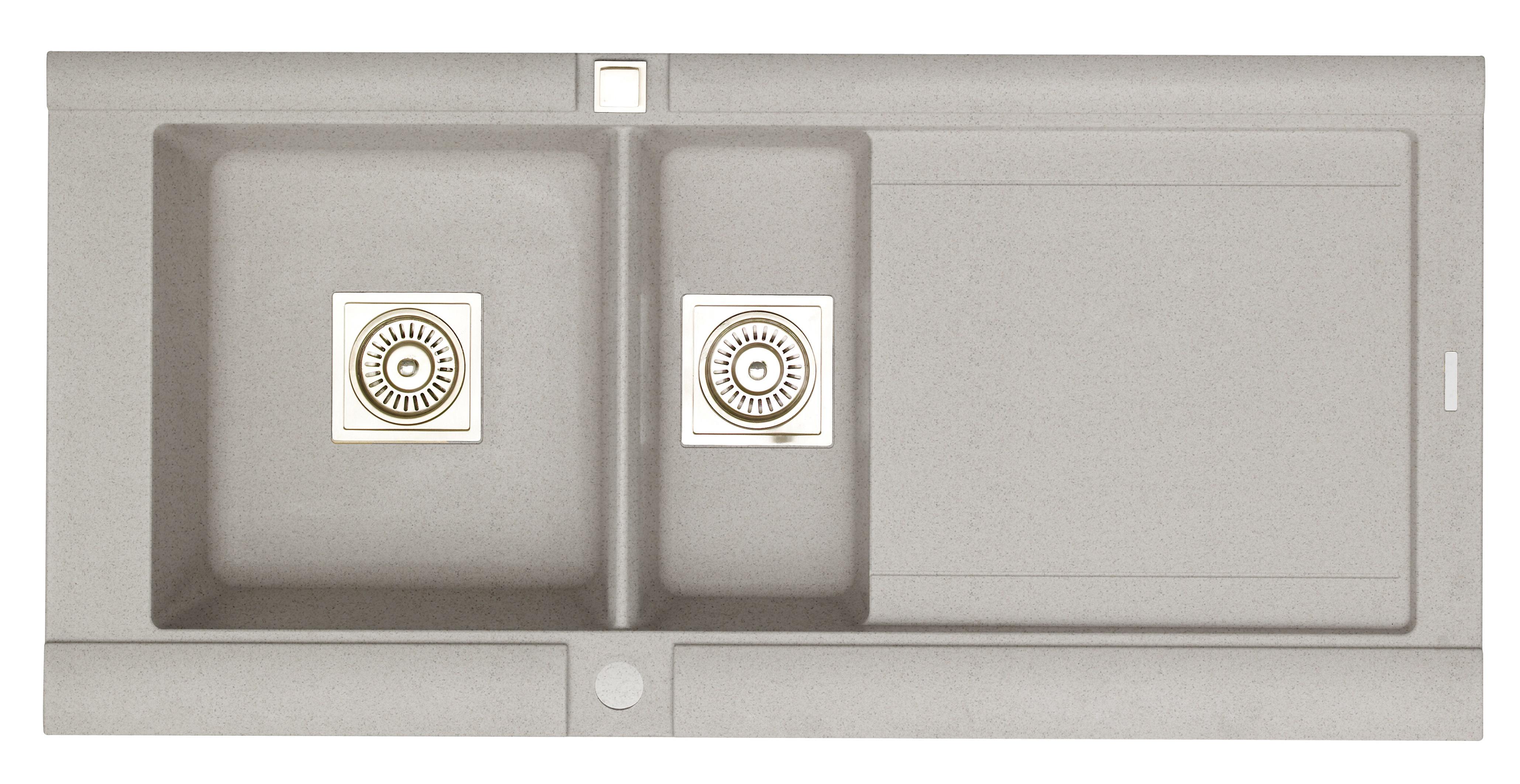 Кухонная мойка LONGRAN GEO 1.5B Бежевый (Bermuda Sand) L