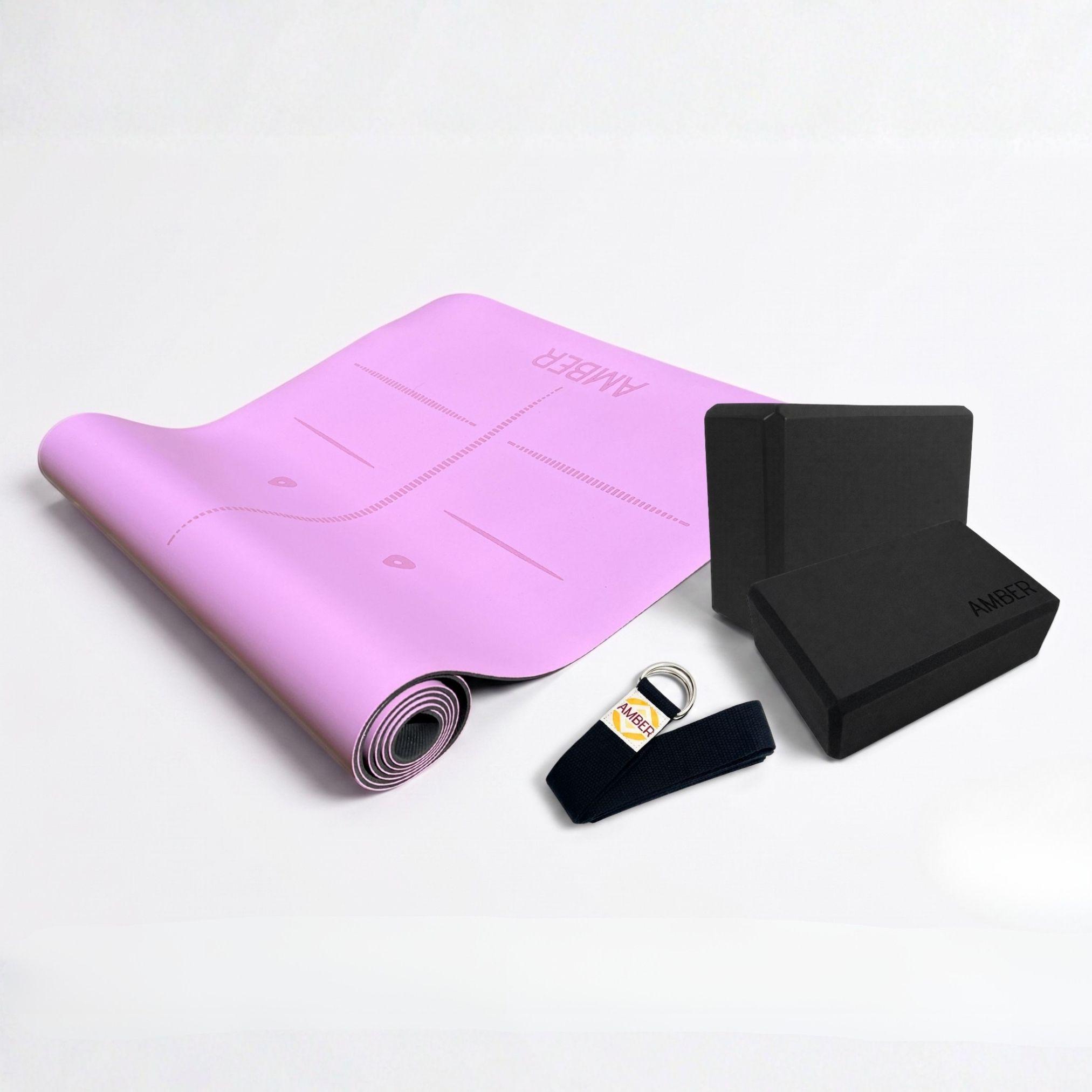 Набор для йоги Amber Ganesh Lilac (set-arGlc) Набор для йоги Amber Ganesh Lilac (set-arGlc)