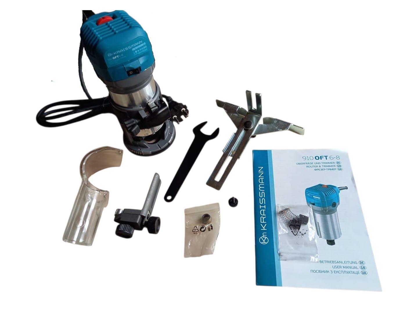 Фрезер Kraissmann 910 OFT 6-8 26620856) - фото 5 Фрезер Kraissmann 910 OFT 6-8 26620856) - фото 5