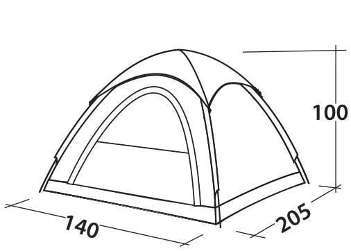 Намет Easy Camp Comet 200 Rustic Green (929564) - фото 6