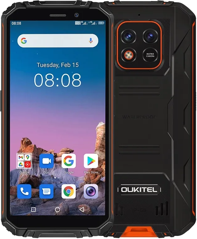 Смартфон Oukitel Global WP18 4/32 Gb Orange (1634476040)