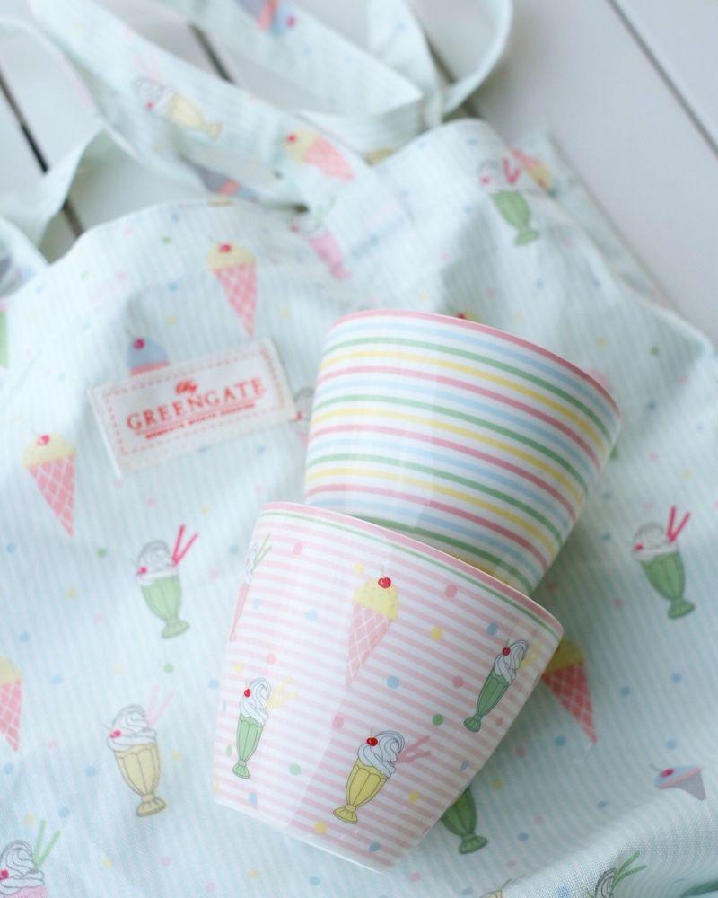 Чашка латте GreenGate Ansley 250 мл White (5707463353630) - фото 2 Чашка латте GreenGate Ansley 250 мл White (5707463353630) - фото 2