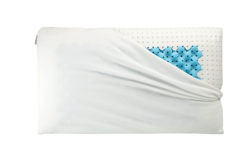 Подушка з пам’яттю Andersen DOUBLE MAGIC Fresh 60х40х12 см Білий (cmp 294)