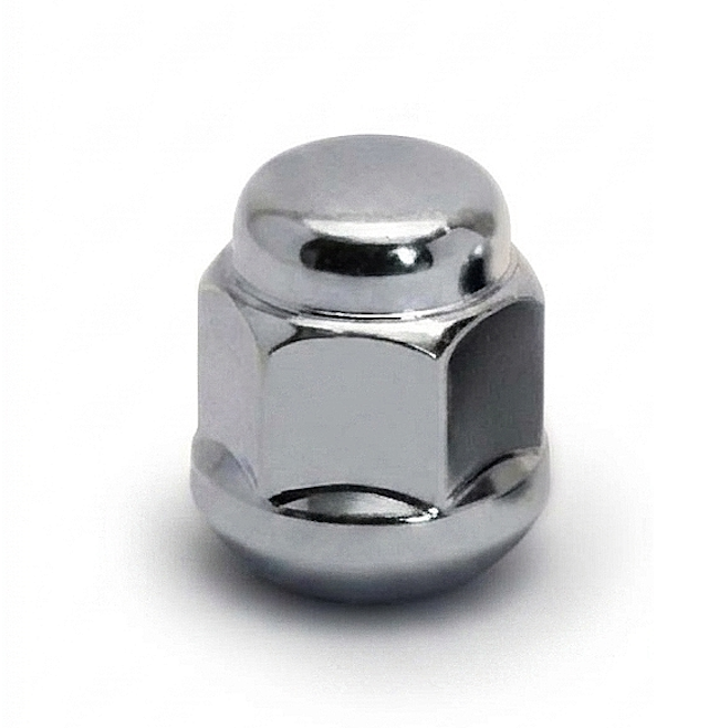 Гайка колесная М12x1,5x27 мм сфера хром ключ 19 (35601218)