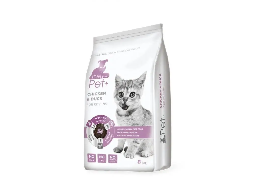 Корм сухий для кошенят thePet+ холістік беззерновий курка та качка 8 кг (2052)