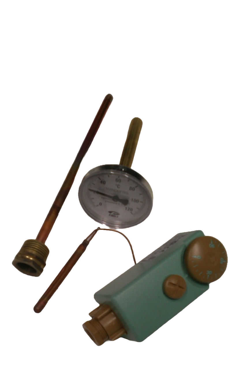 Комплект для внешнего бойлера Fondital термостат с термометром (545414931)