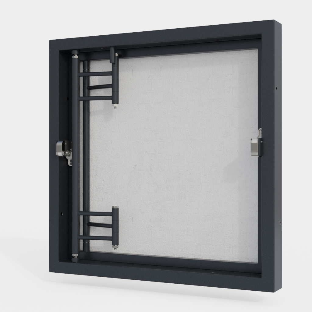 Люк нажимной ревизионный ProfiLuxe под плитку 500х500 мм (8556217) - фото 3