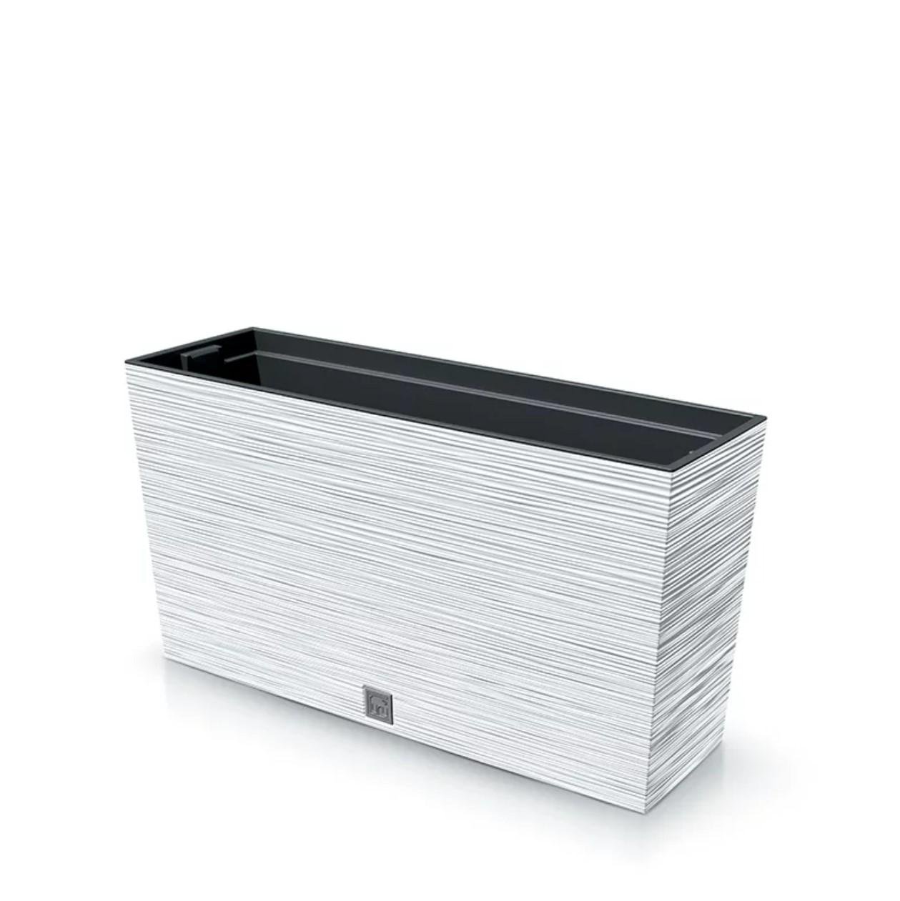 Горшок для цветов террасовый Prosperplast Furu Case Middle 80 см Белый (DFC800M-S449)