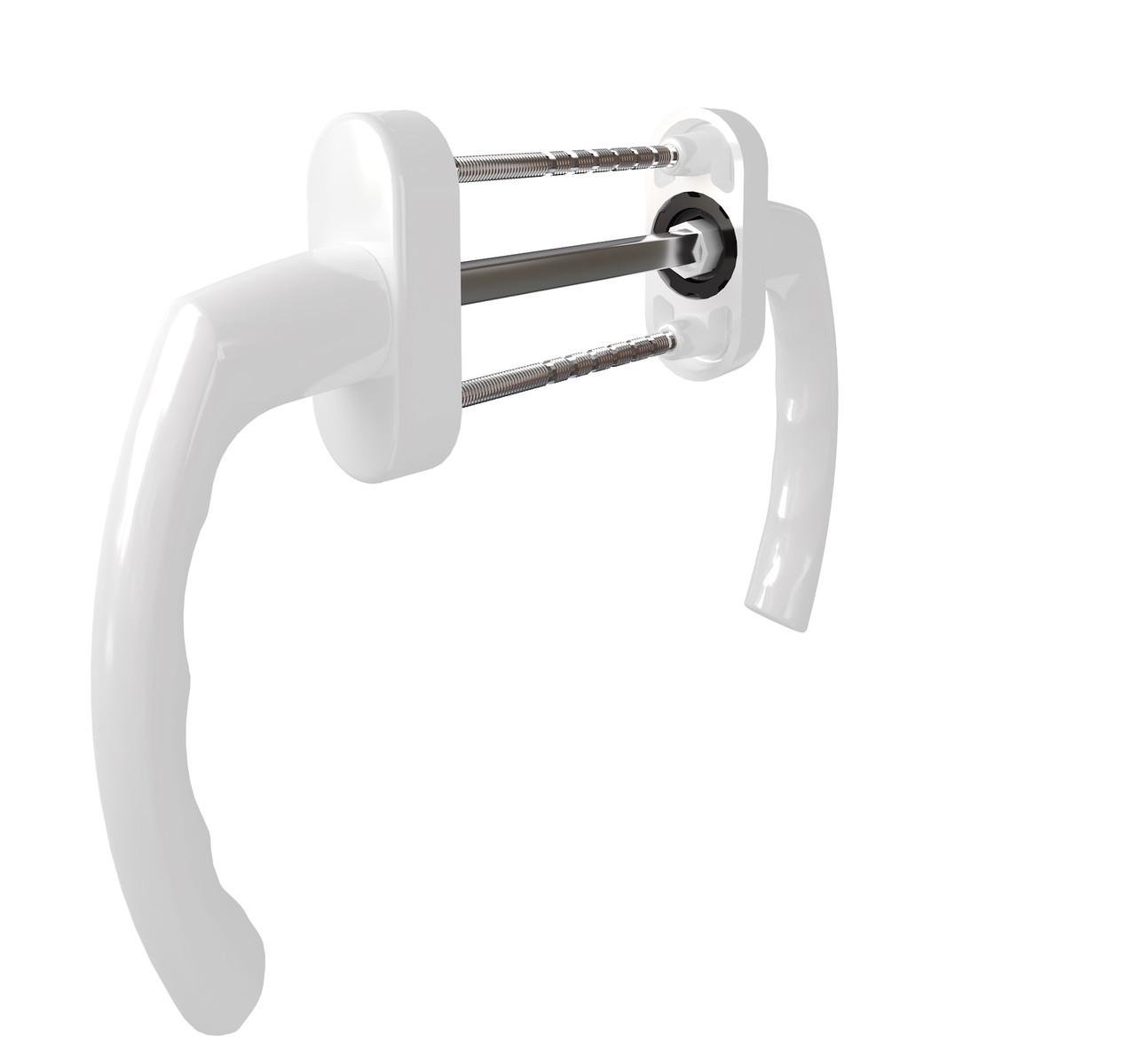 Ручка балконная ASTEX Antey BHS 4/3 Белый (BHS 4/3 RAL9016)